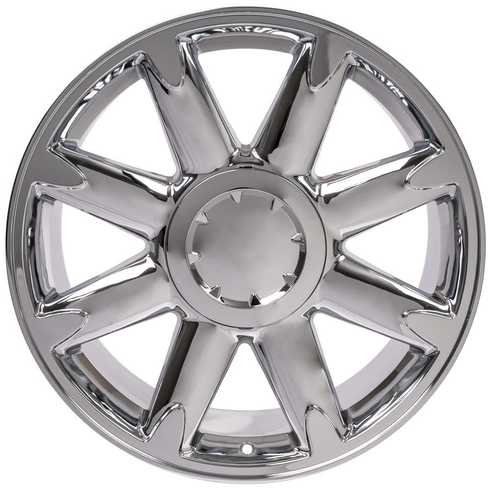 OE Wheels Replica CV85 Chrome 20x8.5 +31 6x139.7mm 78.1mm