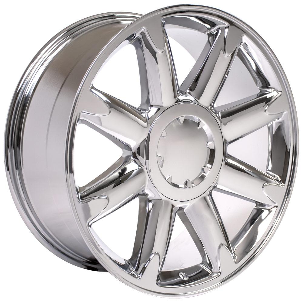 OE Wheels Replica CV85 Chrome 20x8.5 +31 6x139.7mm 78.1mm