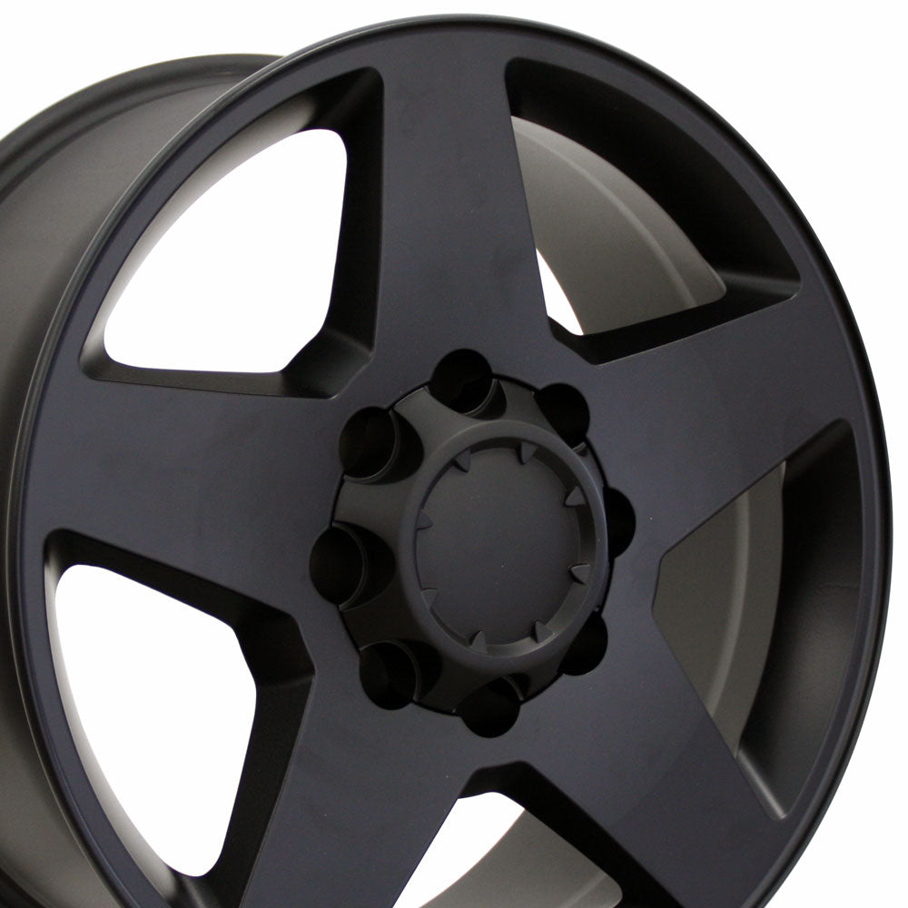 OE Wheels Replica CV91A Satin Black 20x8.5 +12 8x165.1mm 116.7mm - Wheelwiz