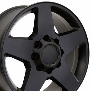 OE Wheels Replica CV91A Satin Black 20x8.5 +12 8x165.1mm 116.7mm