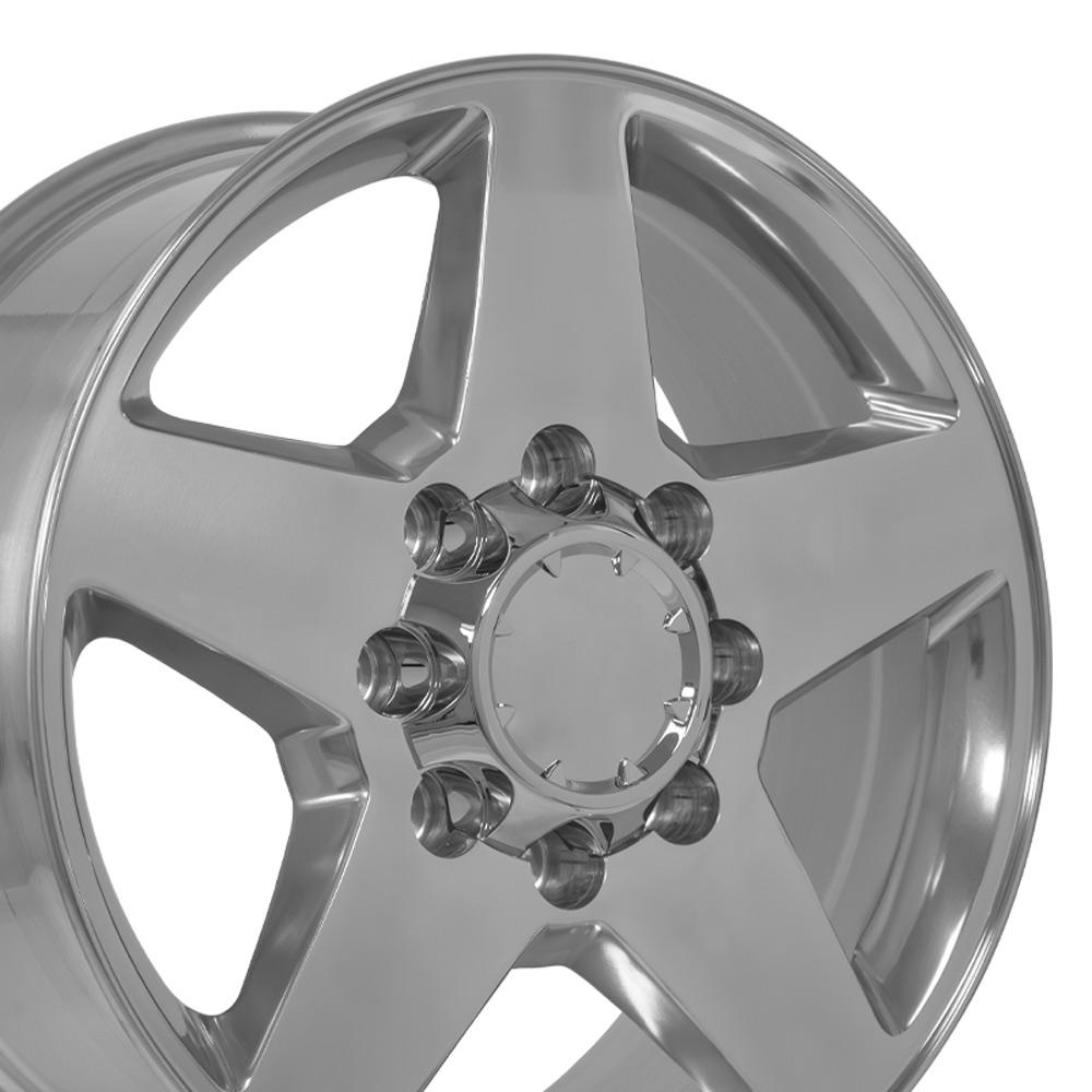 OE Wheels Replica CV91A Polished 20x8.5 +12 8x165.1mm 116.7mm