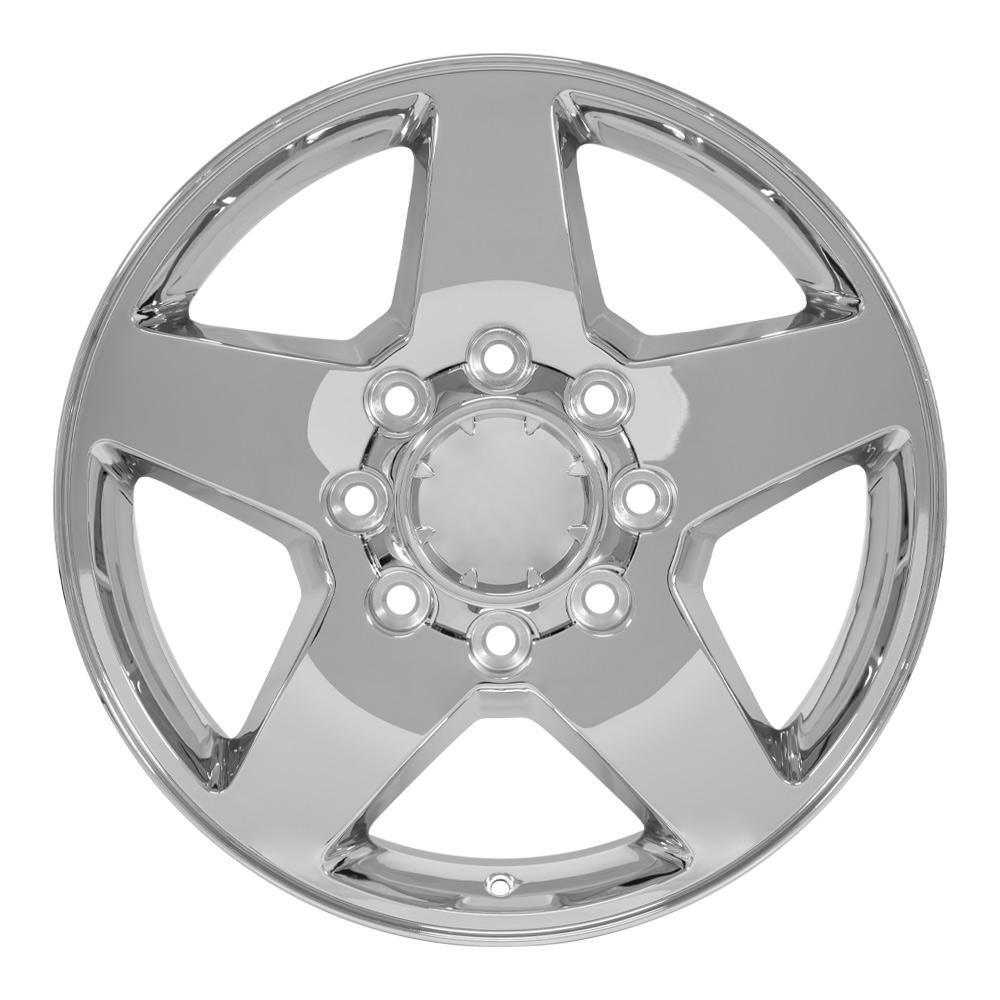 OE Wheels Replica CV91B Chrome 20x8.5 +44 8x180mm 124.3mm