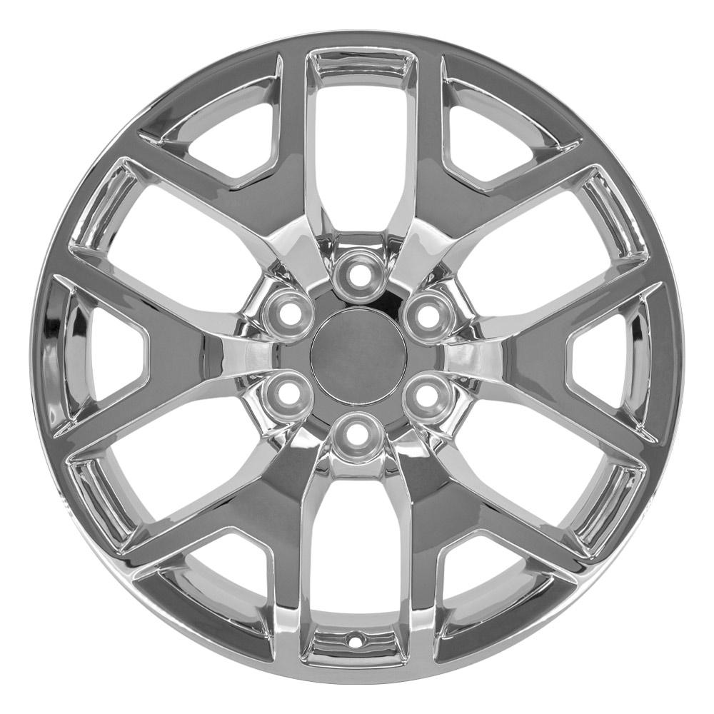 OE Wheels Replica CV92 Chrome 20x9.0 +27 6x139.7mm 78.1mm