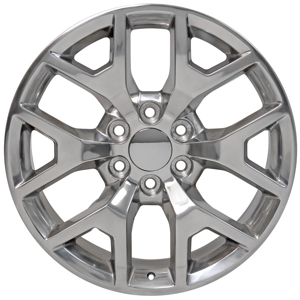 OE Wheels Replica CV92 Polished 22x9.0 +31 6x139.7mm 78.1mm - Wheelwiz
