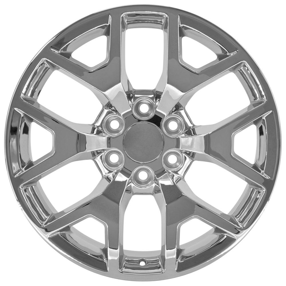 OE Wheels Replica CV92 Chrome 22x9.0 +31 6x139.7mm 78.1mm