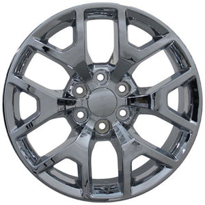 OE Wheels Replica CV92 Chrome 22x9.0 +31 6x139.7mm 78.1mm