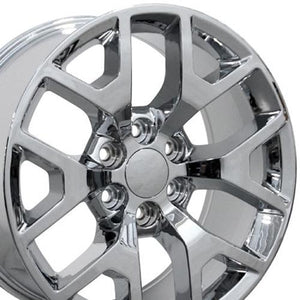 OE Wheels Replica CV92 Chrome 22x9.0 +31 6x139.7mm 78.1mm