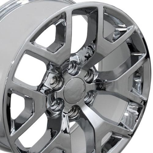 OE Wheels Replica CV92 Chrome 22x9.0 +31 6x139.7mm 78.1mm