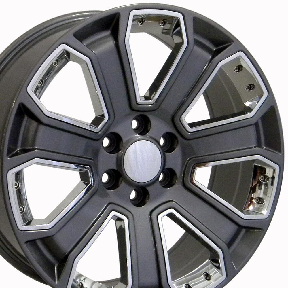 OE Wheels Replica CV93 Gunmetal 22x9.0 +31 6x139.7mm 78.1mm - Wheelwiz