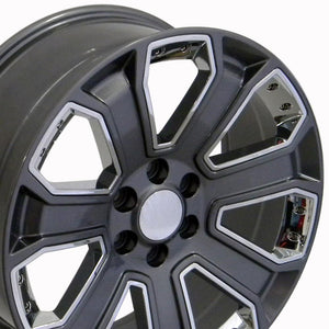 OE Wheels Replica CV93 Gunmetal 22x9.0 +31 6x139.7mm 78.1mm