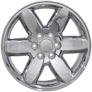 OE Wheels Replica CV94 Chrome 20x8.5 +31 6x139.7mm 78.1mm