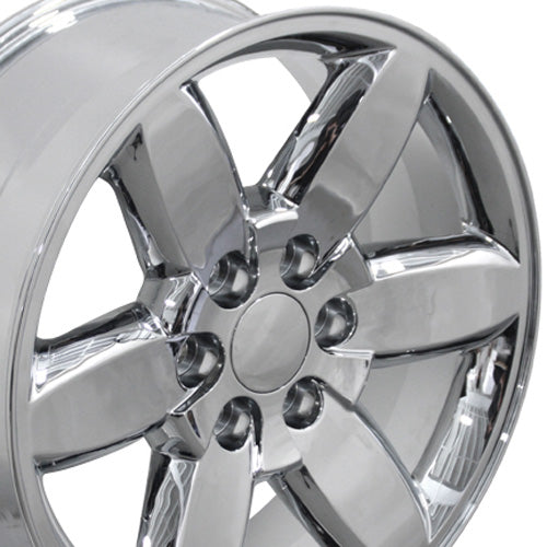 OE Wheels Replica CV94 Chrome 20x8.5 +31 6x139.7mm 78.1mm