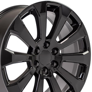 OE Wheels Replica CV95 Gloss Black 22x9.0 +28 6x139.7mm 78.1mm