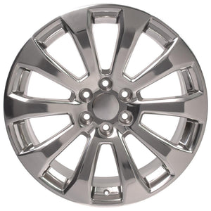 OE Wheels Replica CV95 Polished 22x9.0 +28 6x139.7mm 78.1mm