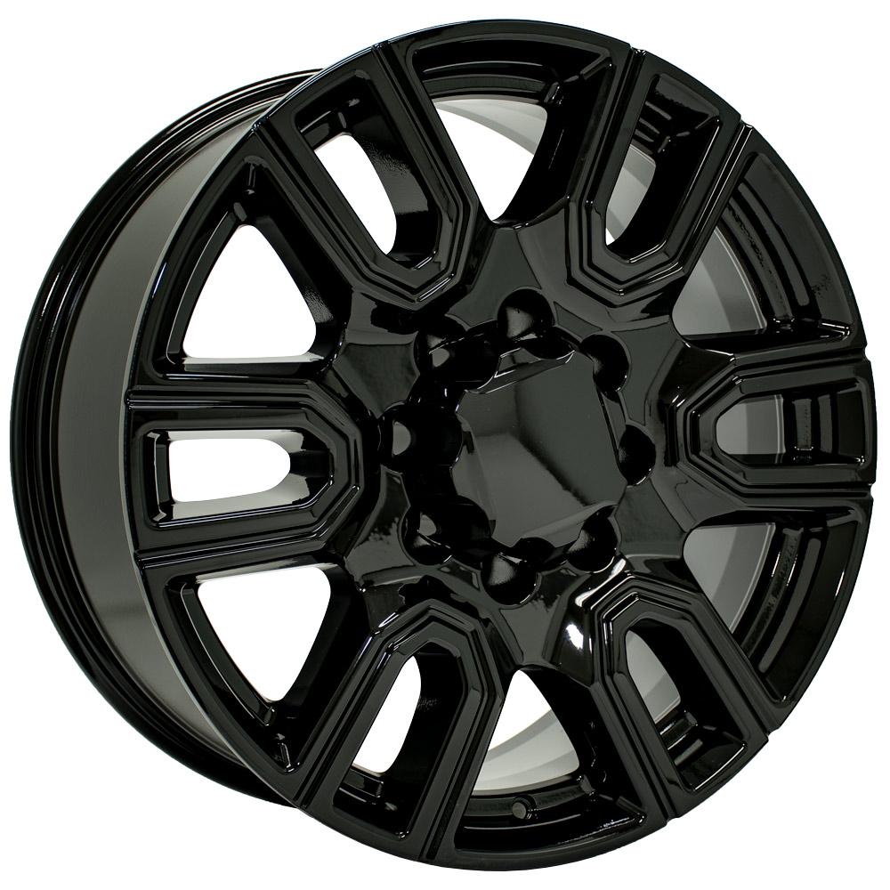 OE Wheels Replica CV96A Gloss Black 20x8.5 +12 8x165.1mm 116.7mm - Wheelwiz