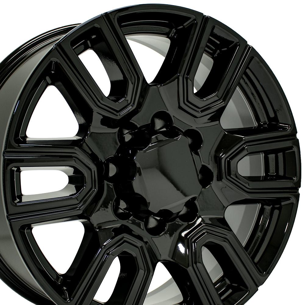 OE Wheels Replica CV96A Gloss Black 20x8.5 +12 8x165.1mm 116.7mm - Wheelwiz