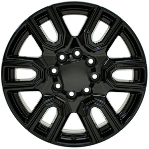 OE Wheels Replica CV96B Gloss Black 20x8.5 +47 8x180mm 124.1mm