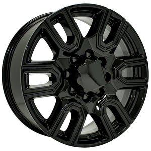 OE Wheels Replica CV96B Gloss Black 20x8.5 +47 8x180mm 124.1mm