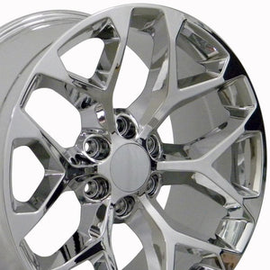 OE Wheels Replica CV98 Chrome 20x9.0 +31 6x139.7mm 78.1mm