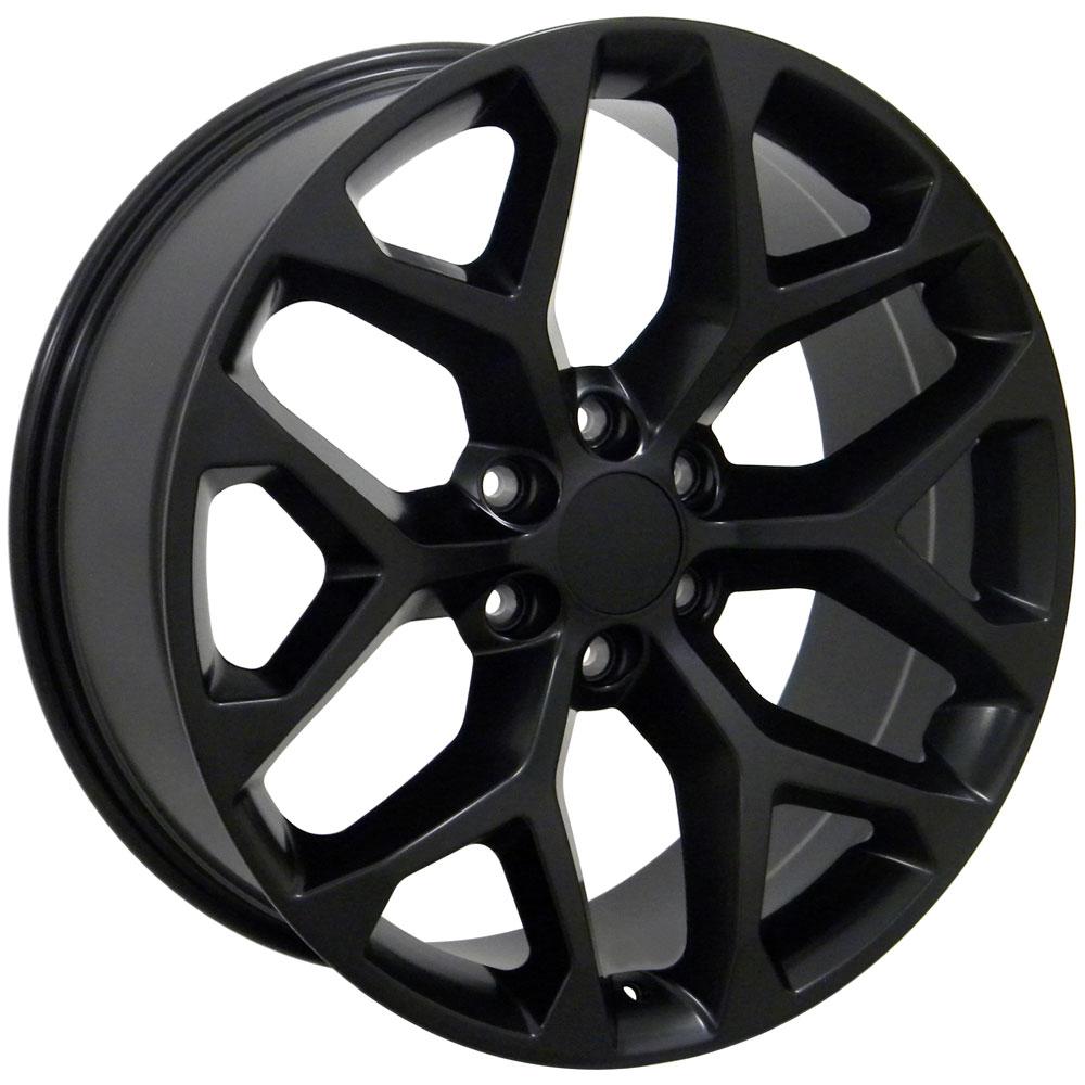 OE Wheels Replica CV98 Satin Black 22x9.0 +24 6x139.7mm 78.1mm - Wheelwiz