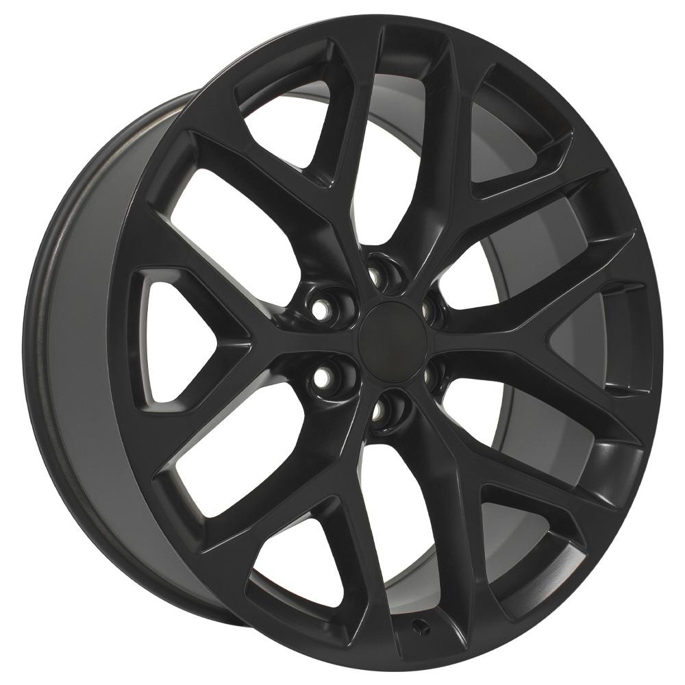 OE Wheels Replica CV98 Satin Black 24x10.0 +24 6x139.7mm 78.1mm - Wheelwiz