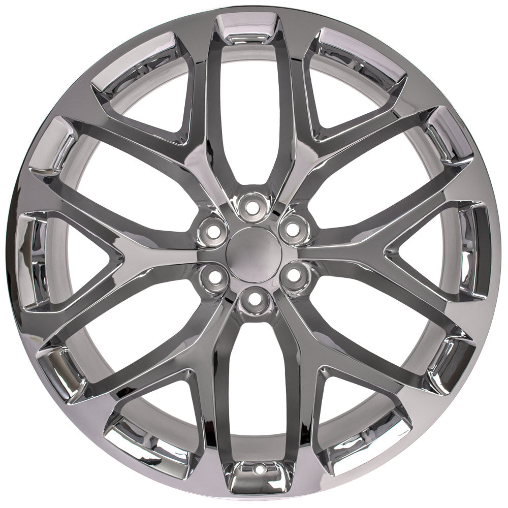 OE Wheels Replica CV98 Chrome 26x10.0 +26 6x139.7mm 78.1mm