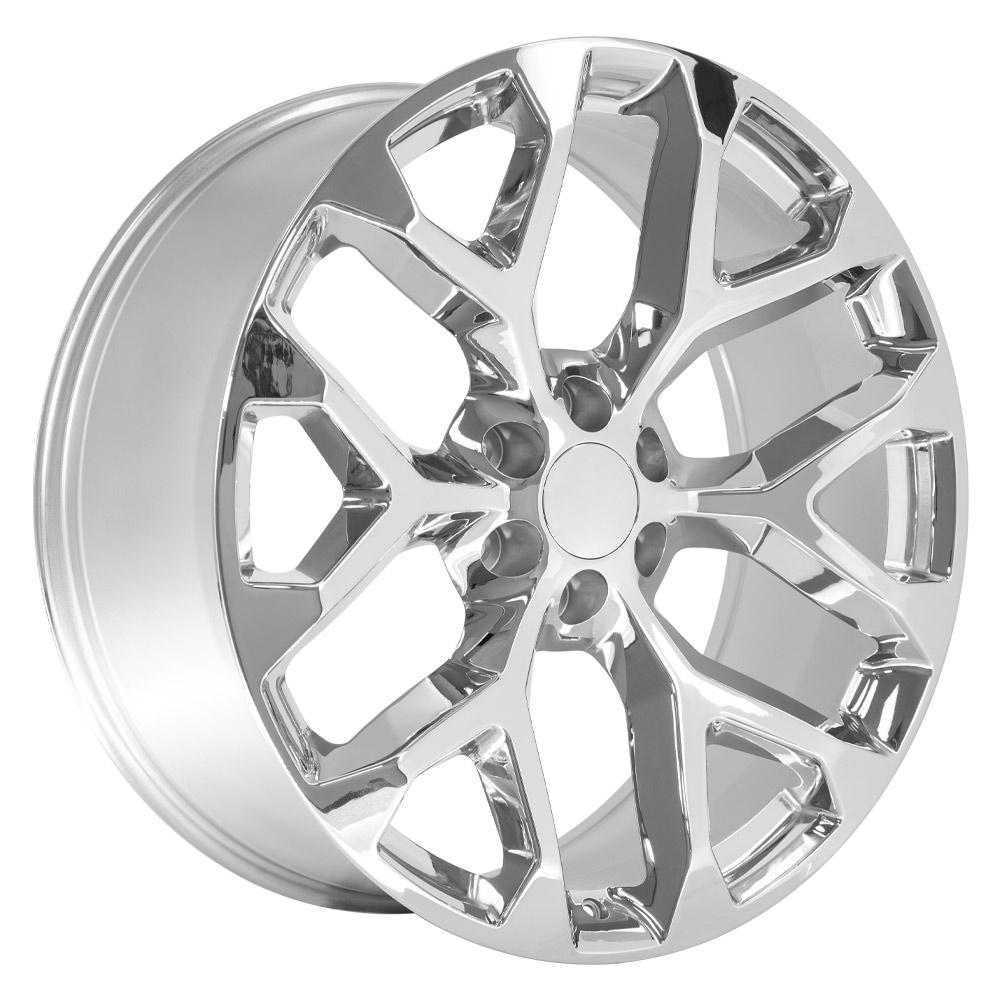 OE Wheels Replica CV98B Chrome 24x10.0 +24 6x139.7mm 78.1mm