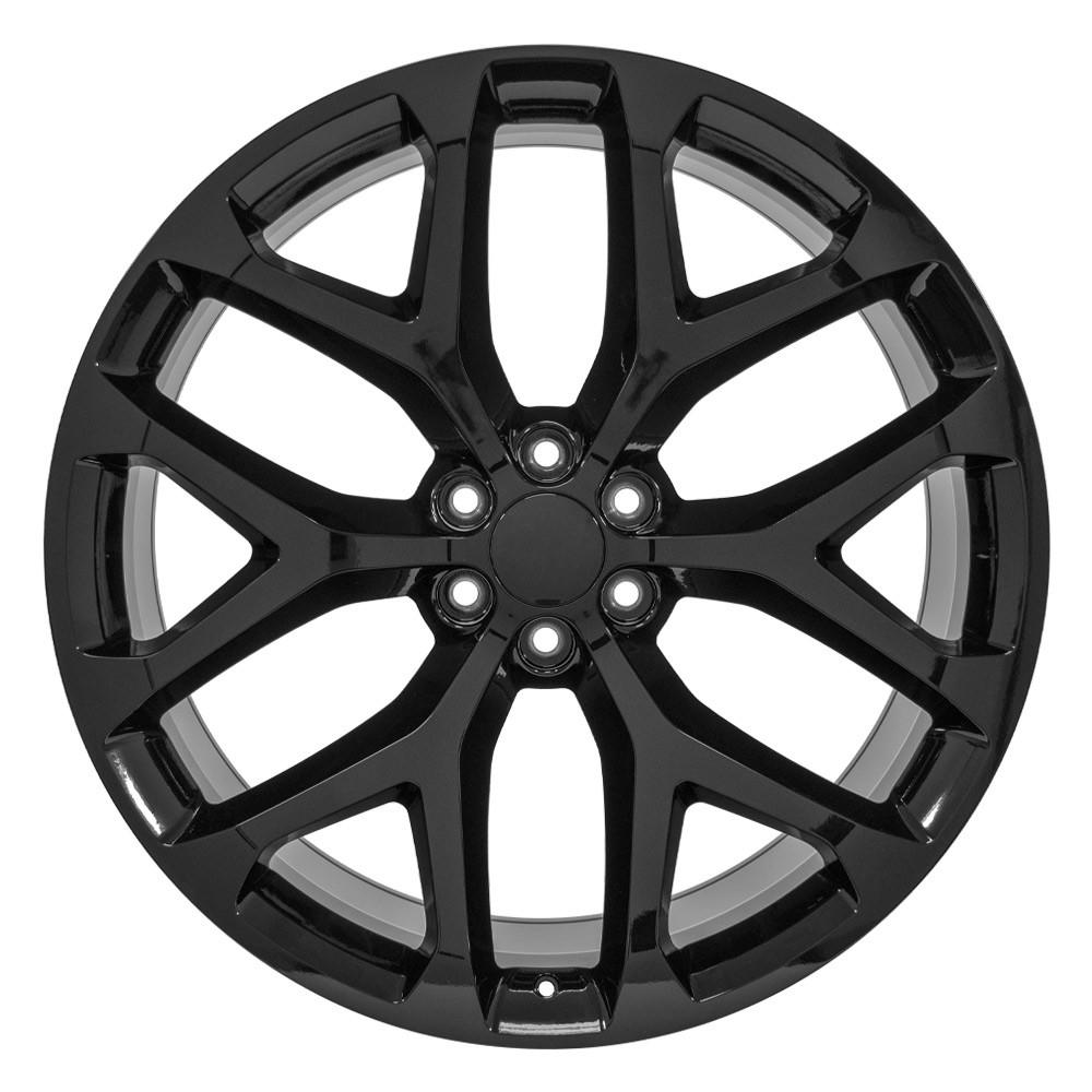 OE Wheels Replica CV98B Gloss Black  26x10.0 +24 6x139.7mm 78.1mm - Wheelwiz