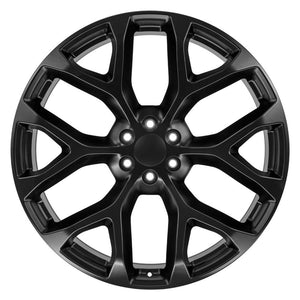 OE Wheels Replica CV98B Satin Black  26x10.0 +24 6x139.7mm 78.1mm