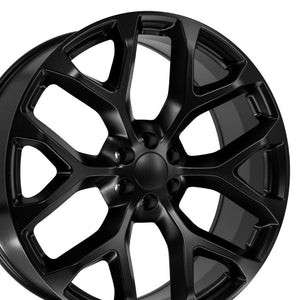 OE Wheels Replica CV98B Satin Black  26x10.0 +24 6x139.7mm 78.1mm