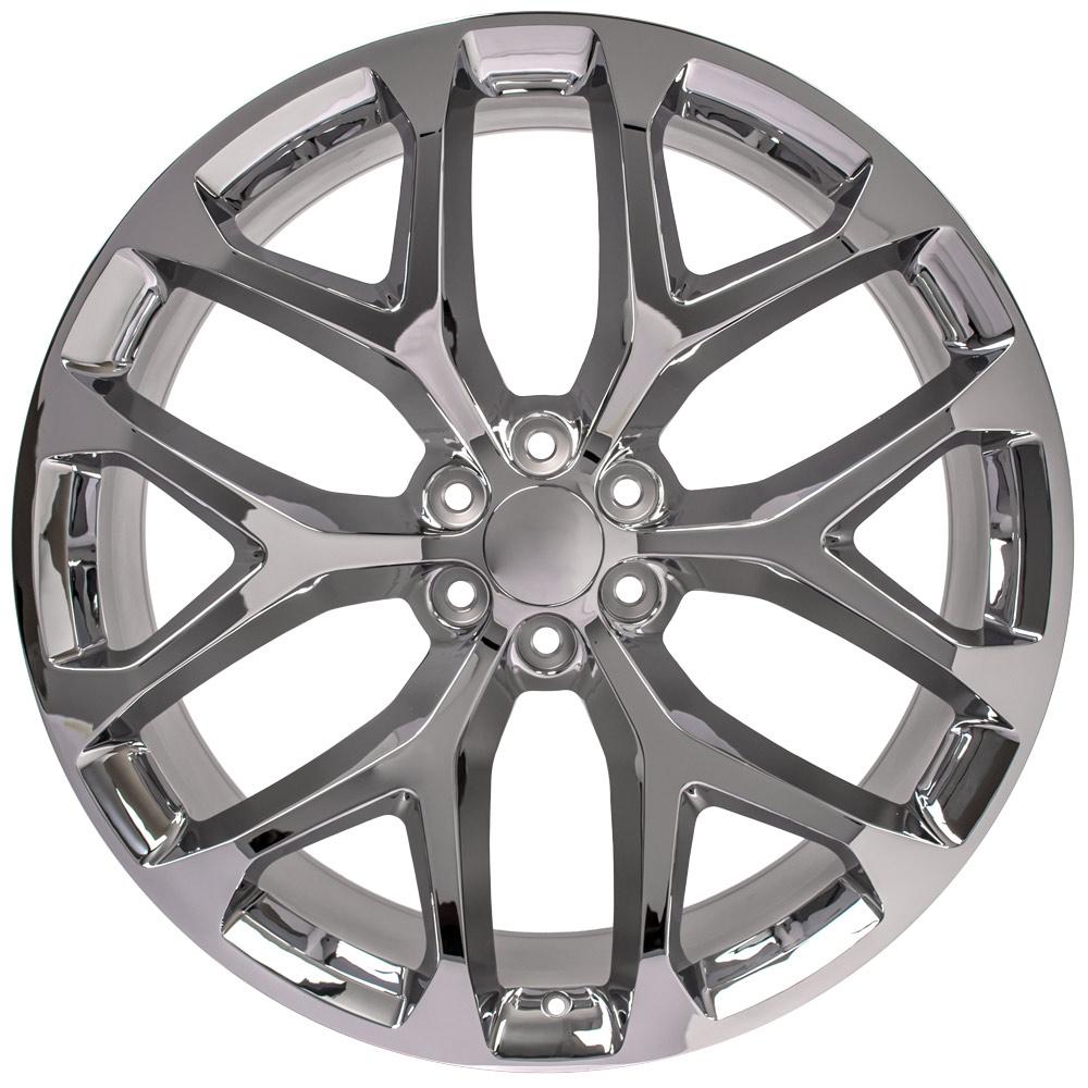 OE Wheels Replica CV98B Chrome  26x10.0 +24 6x139.7mm 78.1mm