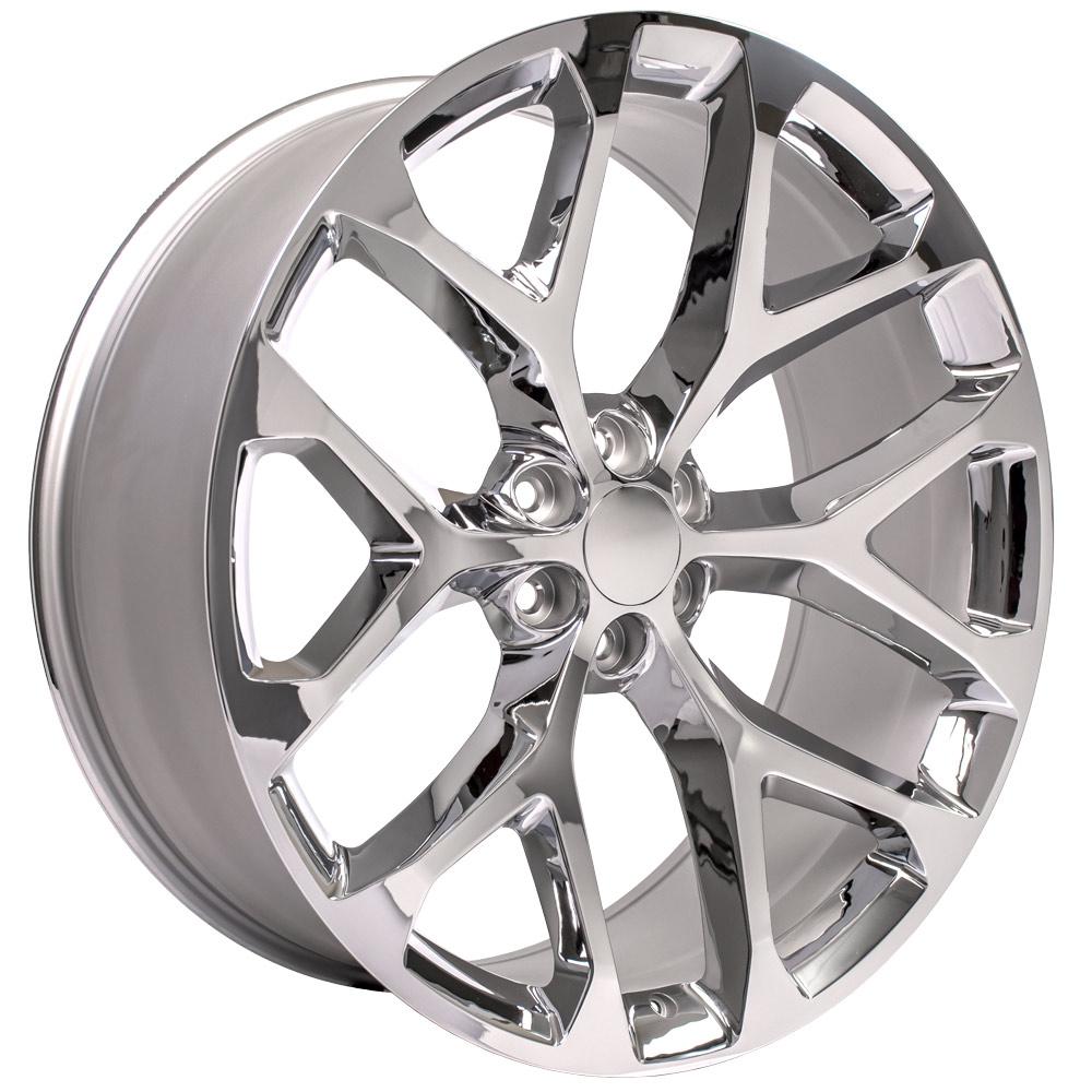 OE Wheels Replica CV98B Chrome  26x10.0 +24 6x139.7mm 78.1mm
