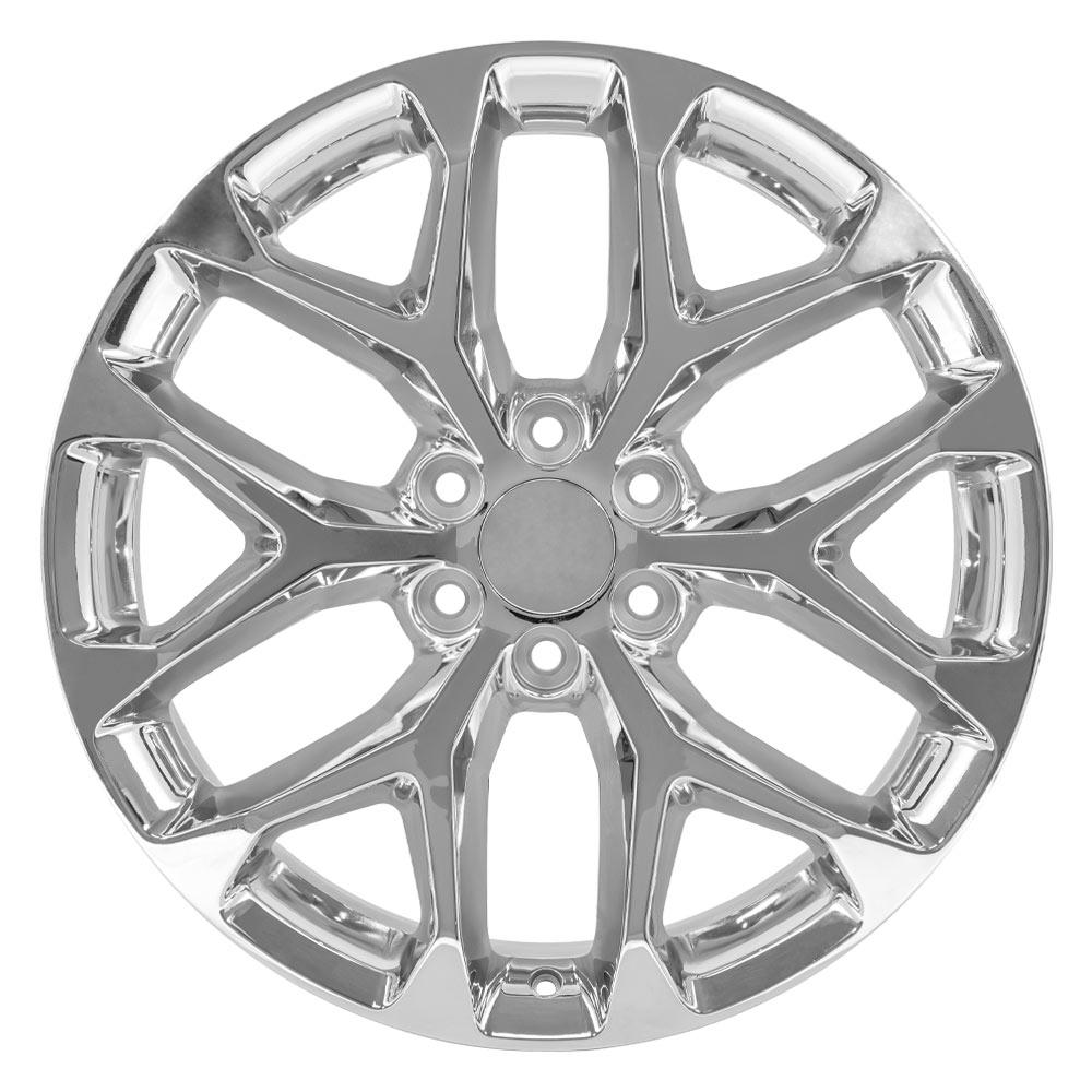 OE Wheels Replica CV98C Chrome 22x9.0 +28 6x139.7mm 78.1mm
