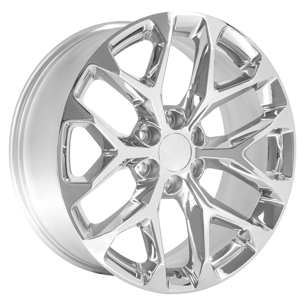 OE Wheels Replica CV98C Chrome 22x9.0 +28 6x139.7mm 78.1mm