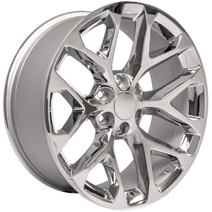 OE Wheels Replica CV98C Chrome 22x9.0 +28 6x139.7mm 78.1mm