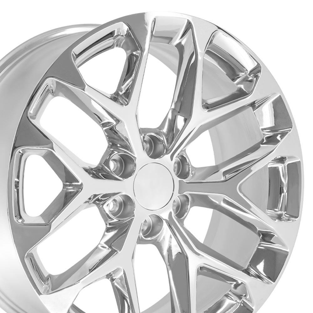 OE Wheels Replica CV98C Chrome 22x9.0 +28 6x139.7mm 78.1mm