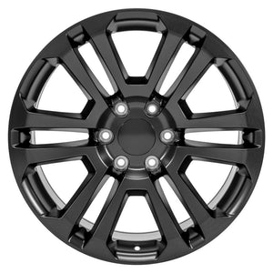 OE Wheels Replica CV99 Satin Black 20x9.0 +31 6x139.7mm 78.1mm