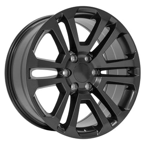 OE Wheels Replica CV99 Satin Black 20x9.0 +31 6x139.7mm 78.1mm