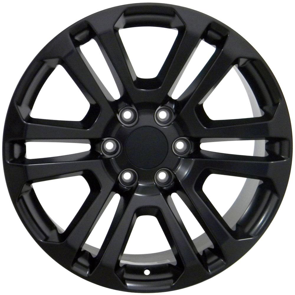 OE Wheels Replica CV99 Satin Black 22x9.0 +31 6x139.7mm 78.1mm - Wheelwiz