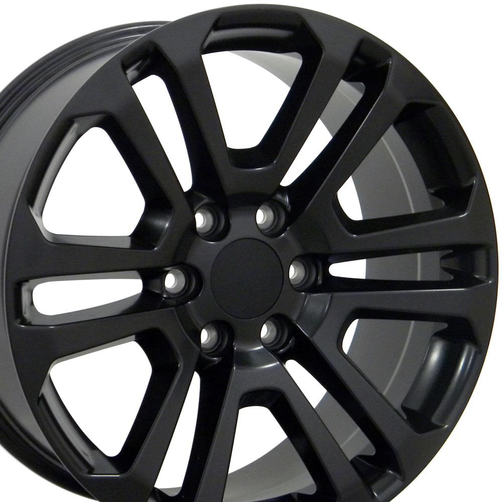 OE Wheels Replica CV99 Satin Black 22x9.0 +31 6x139.7mm 78.1mm - Wheelwiz