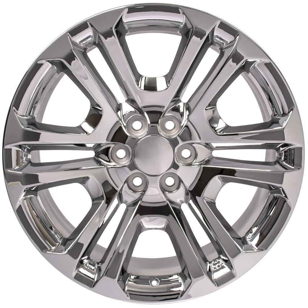 OE Wheels Replica CV99 Chrome 22x9.0 +24 6x139.7mm 78.1mm