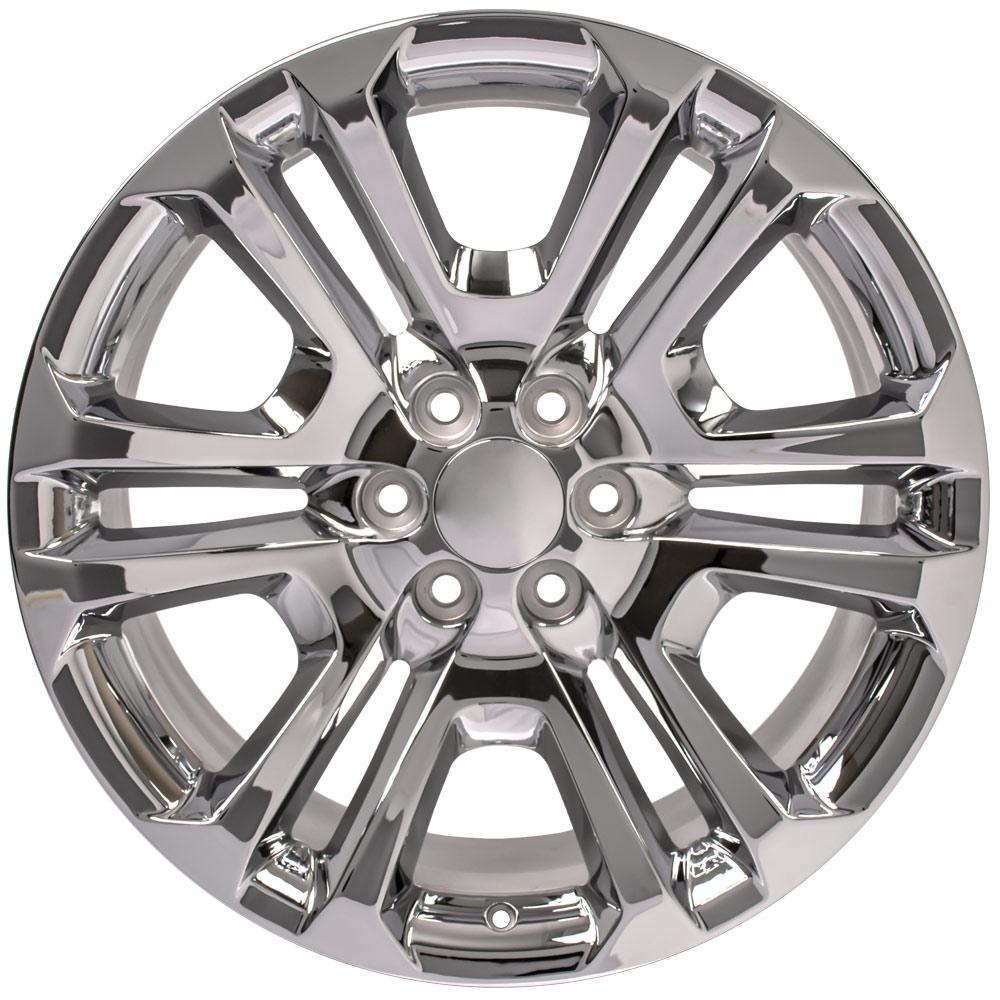 OE Wheels Replica CV99 Chrome 22x9.0 +24 6x139.7mm 78.1mm