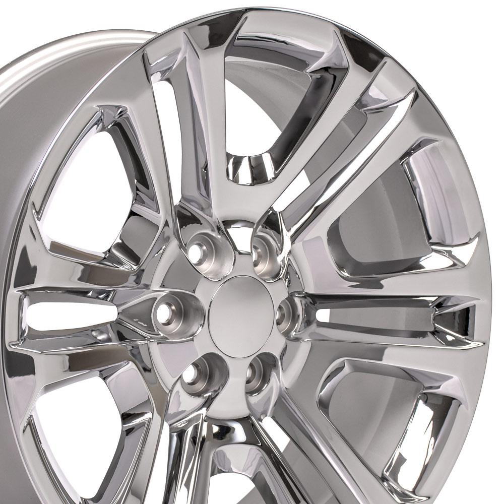 OE Wheels Replica CV99 Chrome 22x9.0 +24 6x139.7mm 78.1mm