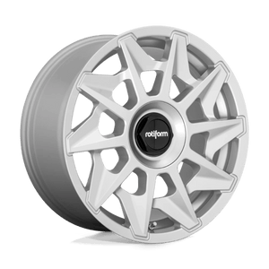 Rotiform R124 CVT Gloss Silver 19x8.5 +45 5x100|5x112mm 66.6mm - Wheelwiz