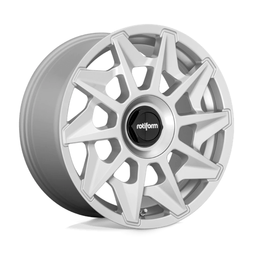 Rotiform R124 CVT Gloss Silver 18x8.5 +45 5x112mm 66.6mm - Wheelwiz