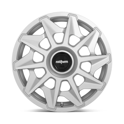 Rotiform R124 CVT Gloss Silver 19x8.5 +45 5x100|5x112mm 66.6mm - Wheelwiz