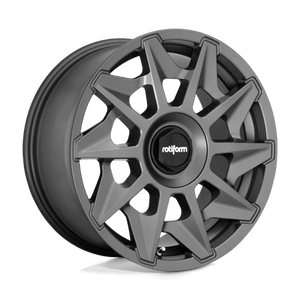 Rotiform R128 CVT Matte Anthracite 19x8.5 +45 5x112mm 66.6mm - WheelWiz