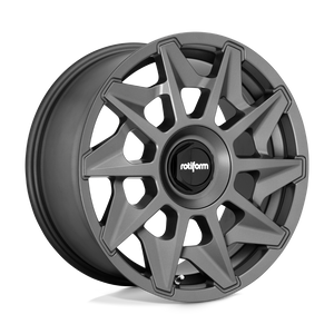 Rotiform R128 CVT Matte Anthracite 19x8.5 +45 5x112mm 66.6mm - WheelWiz