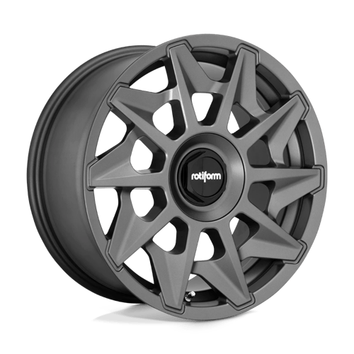 Rotiform R128 CVT Matte Anthracite 19x8.5 +45 5x112mm 66.6mm - Wheelwiz