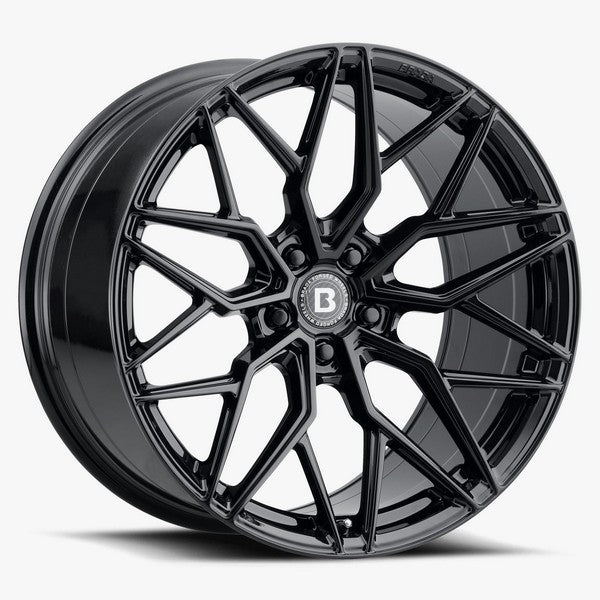 Brada CX3 GLOSS BLACK 20x8.5 0 Custommm 72.6mm - Wheelwiz